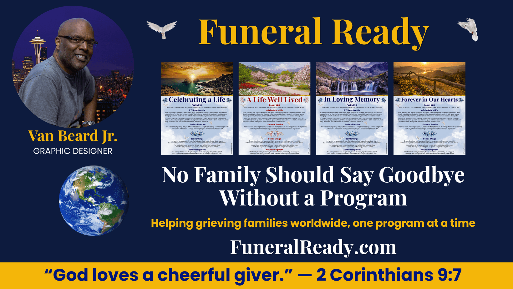 Funeral Ready Programs — No Family Should Say Goodbye Without a Program